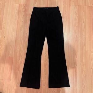 Anthropologie VelourElegant Black Bootcut Women's Pants